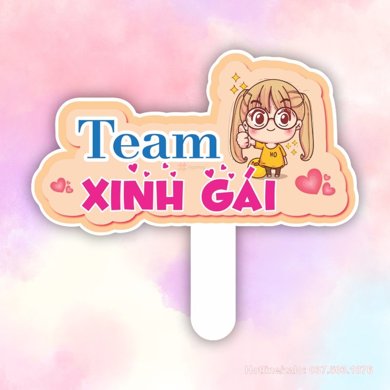 Bảng chụp hình team gái xinh