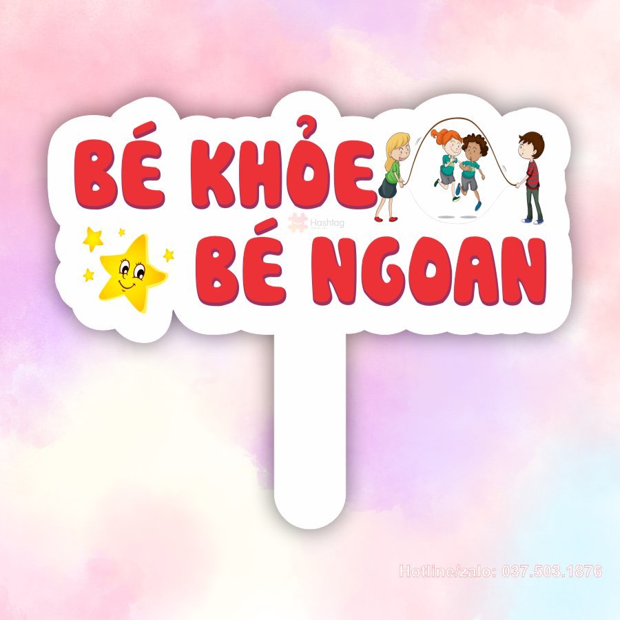 Hashtag bé khỏe bé ngoan