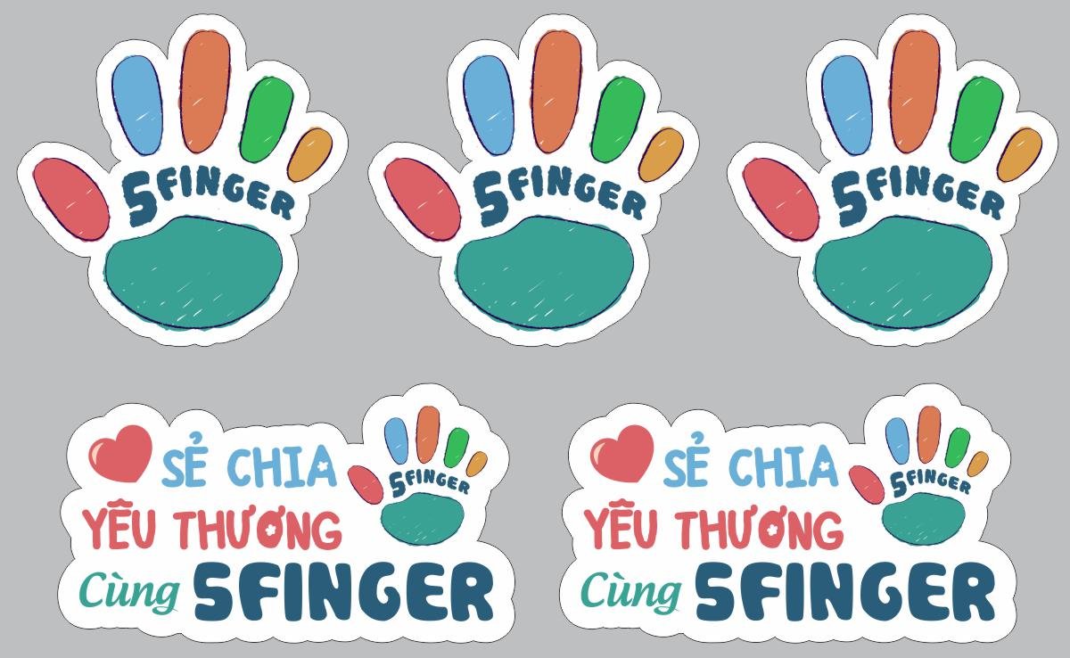 bo hashtag 5 finger