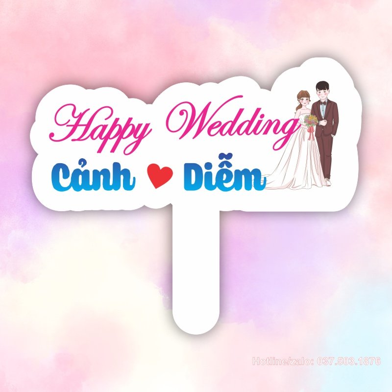 Check in đám cưới