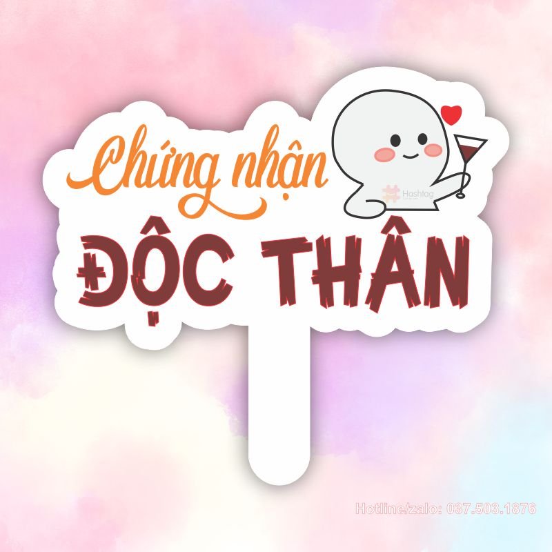Hashtag chứng nhận độc thân