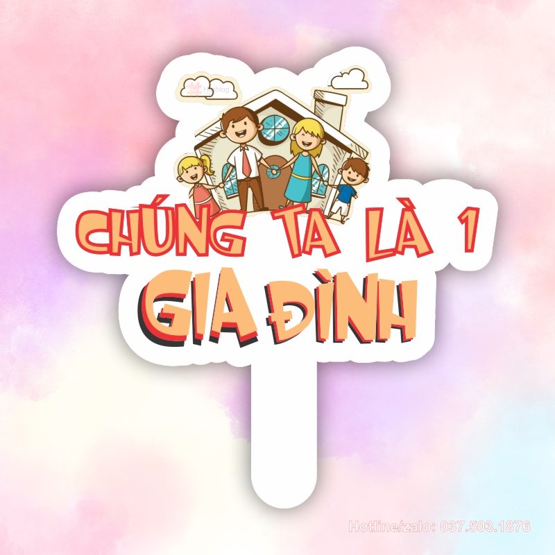 chung ta la mot gia dinh Hashtag cầm tay chúng ta là một gia đình