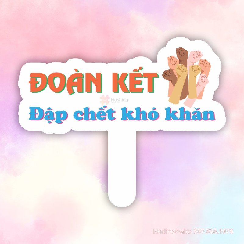 Hashtag đoàn kết đập chết khó khăn