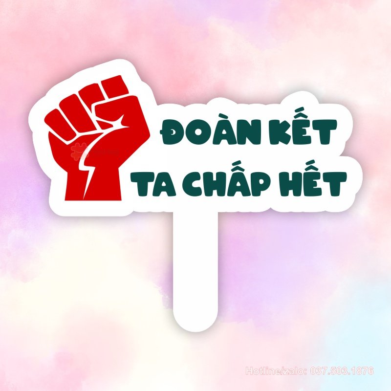 Hashtag đoàn kết ta chấp hết