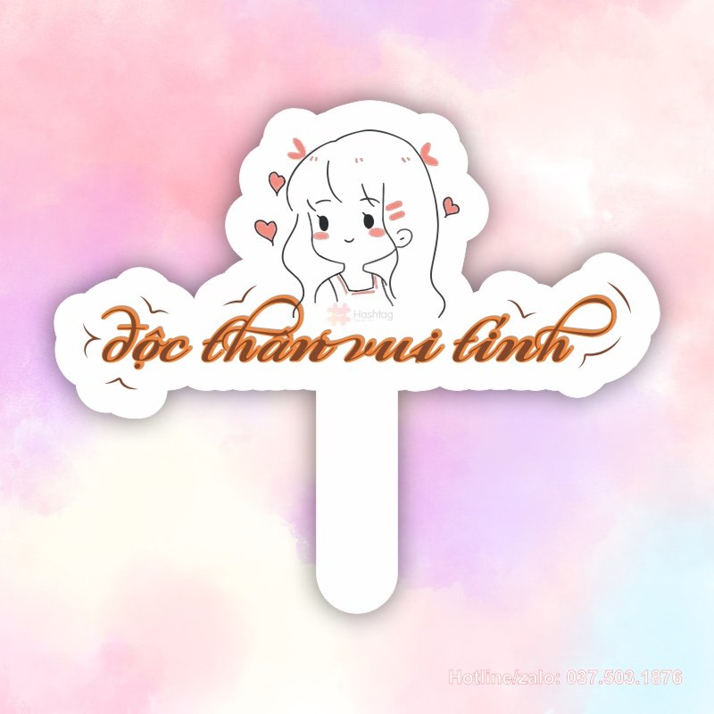 Hashtag cầm tay độc thân vui tính