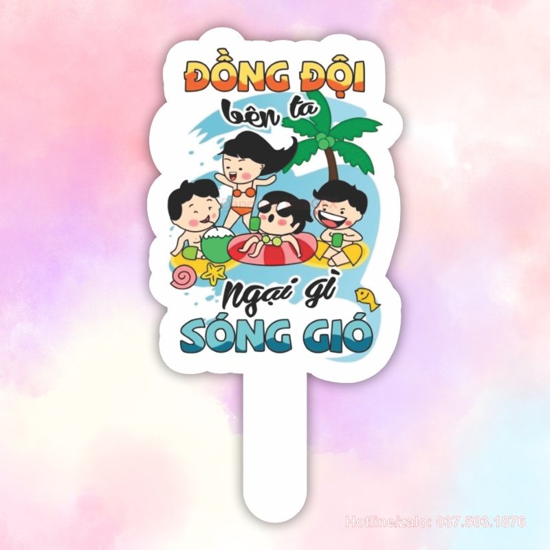 Đồng đội bên ta ngại gì sóng gió
