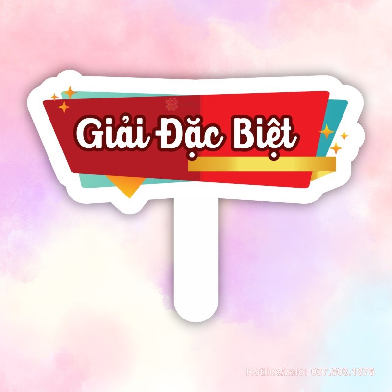 Hashtag cầm tay Giải Đặc Biệt