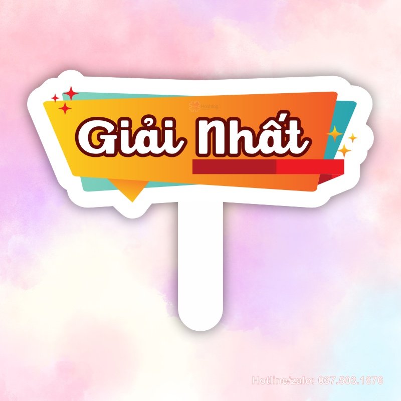 Bảng cầm tay Giải Nhất