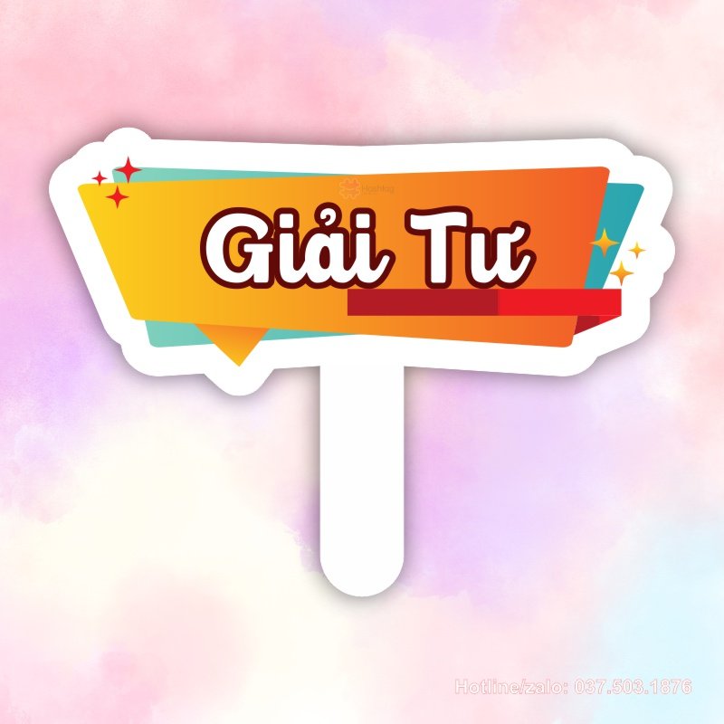 Hashtag cầm tay Giải Tư