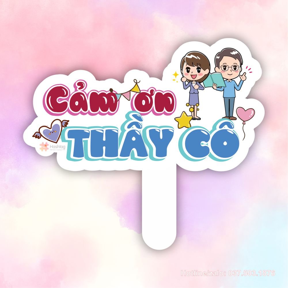 Hashtag cảm ơn Thầy Cô