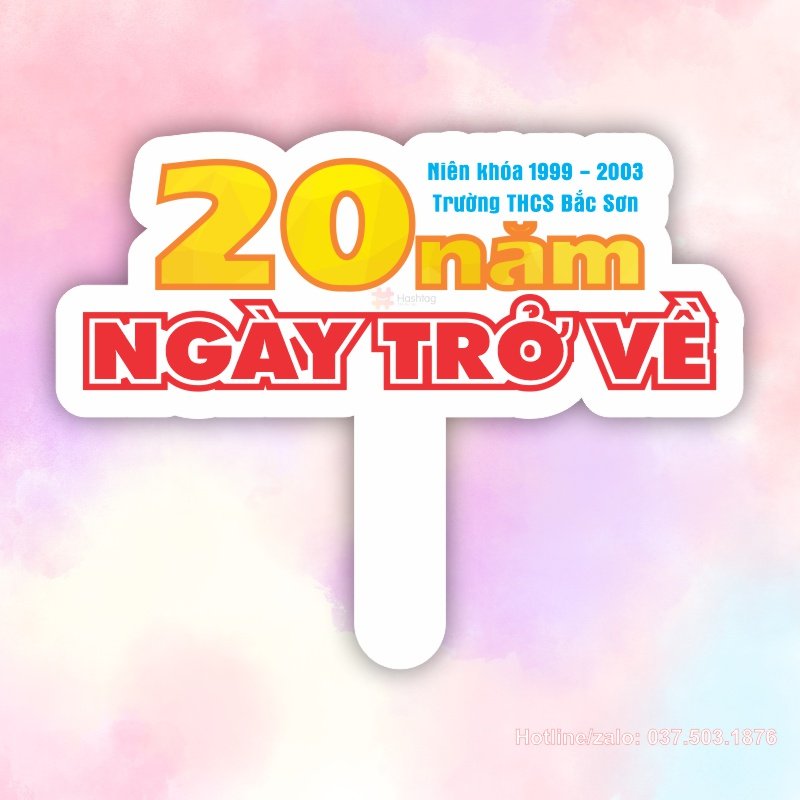 Hashtag cầm tay 20 năm ngày trở về