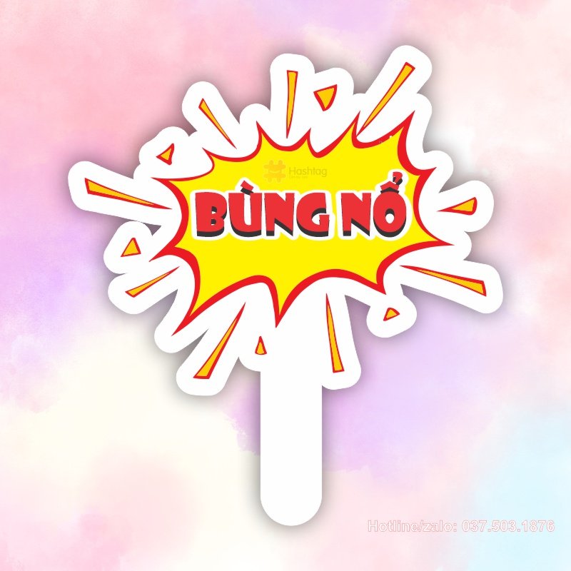 hashtag cam tay bung no Hashtag cầm tay bùng nổ