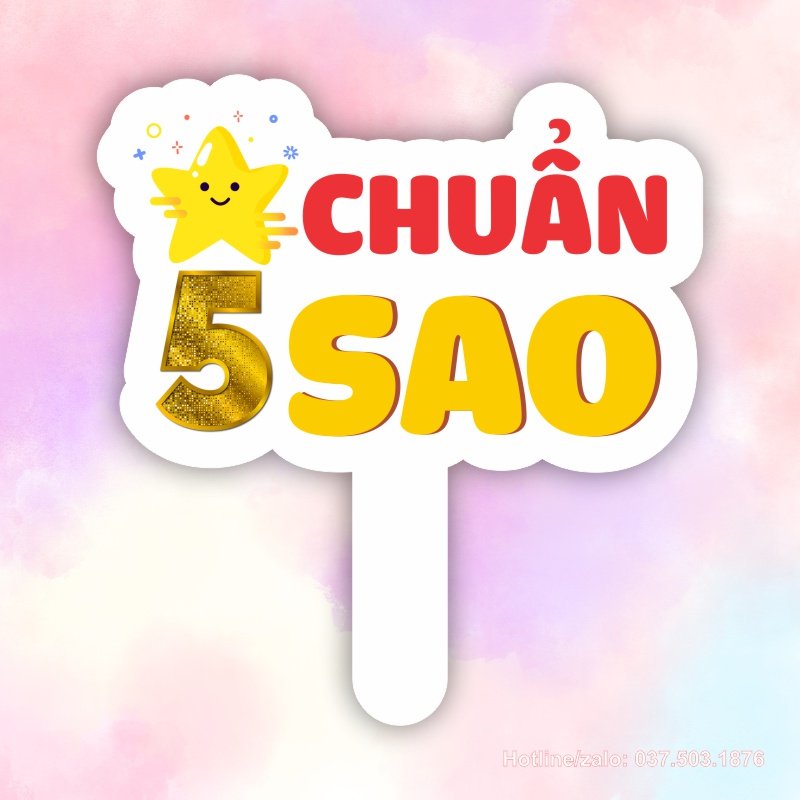 Hashtag cầm tay chuẩn 5 sao