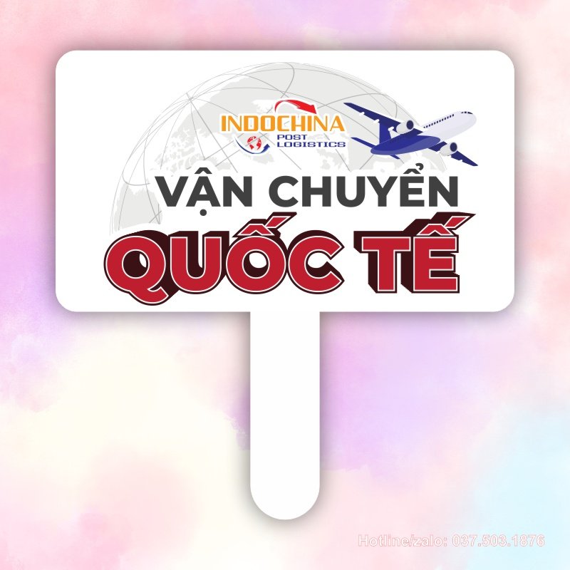 Hashtag cầm tay công ty vận chuyển quốc tế Indochina