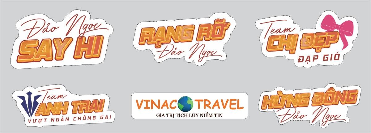 Hashtag cầm tay công ty Vinacotravel