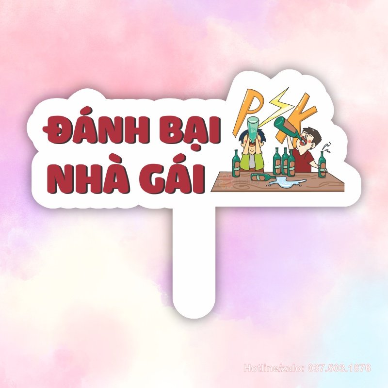 Hashtag cầm tay đánh bại nhà gái