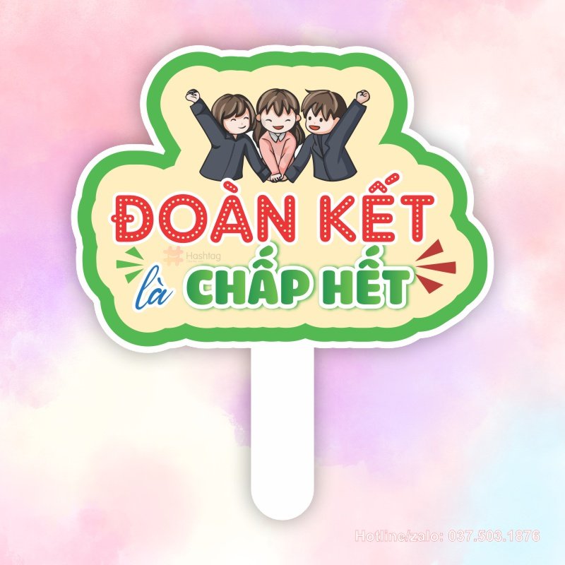 Hashtag cầm tay đoàn kết chấp hết