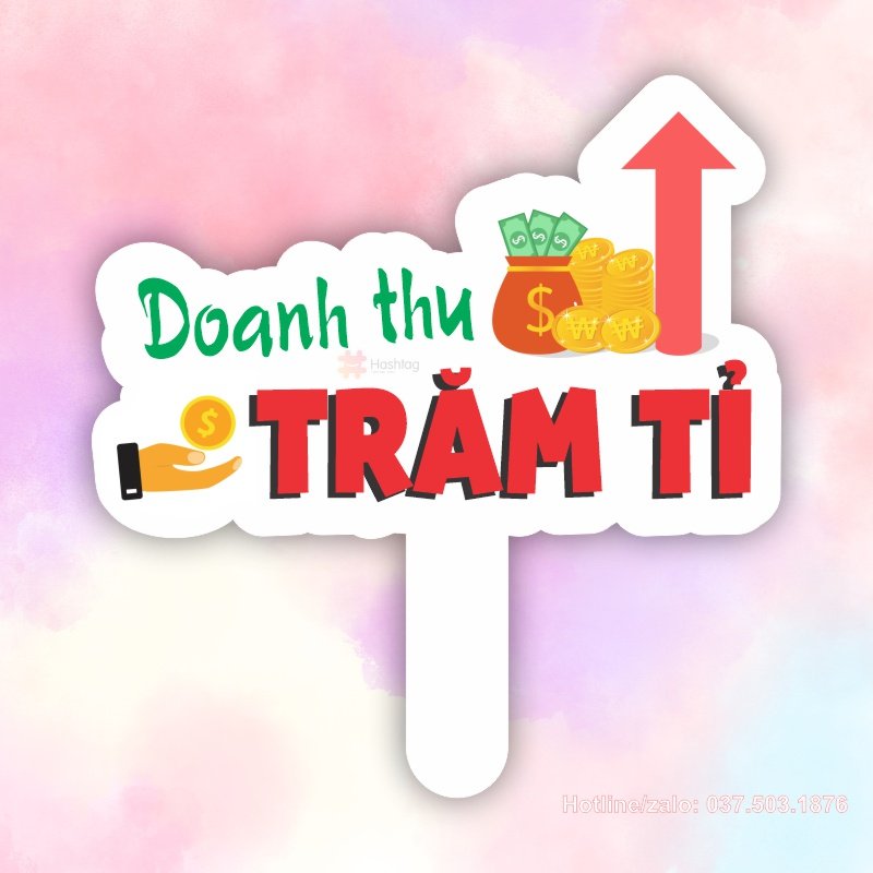 hashtag cam tay doanh thu tram ti Hashtag cầm tay doanh thu trăm tỉ