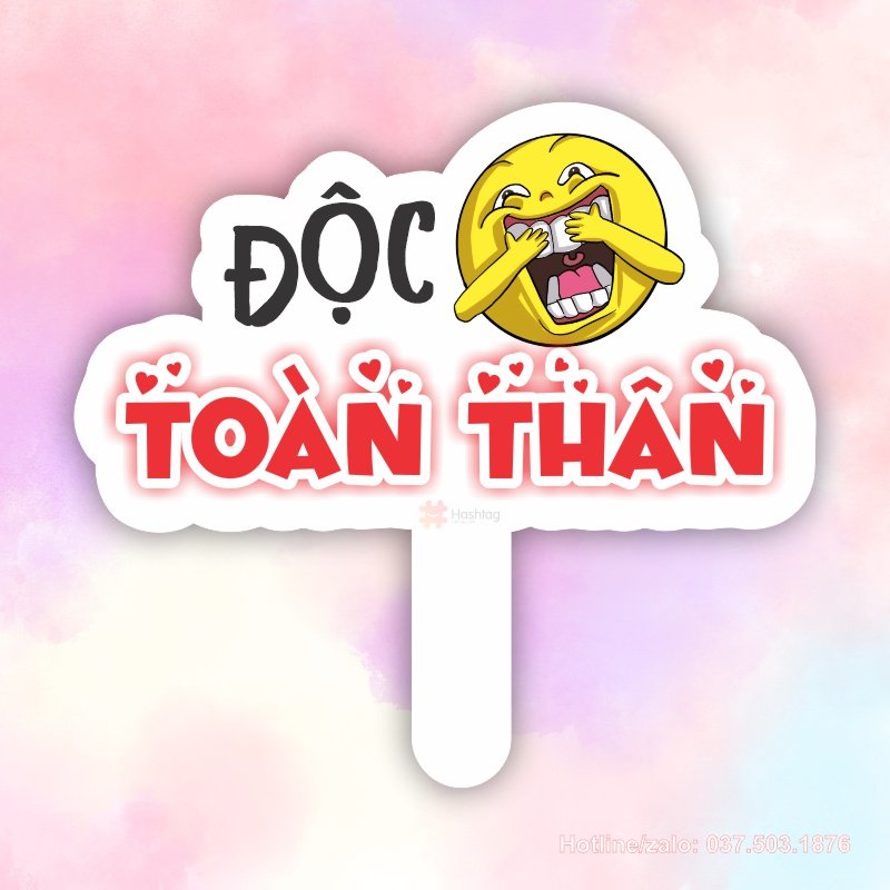 Hashtag cầm tay độc toàn thân