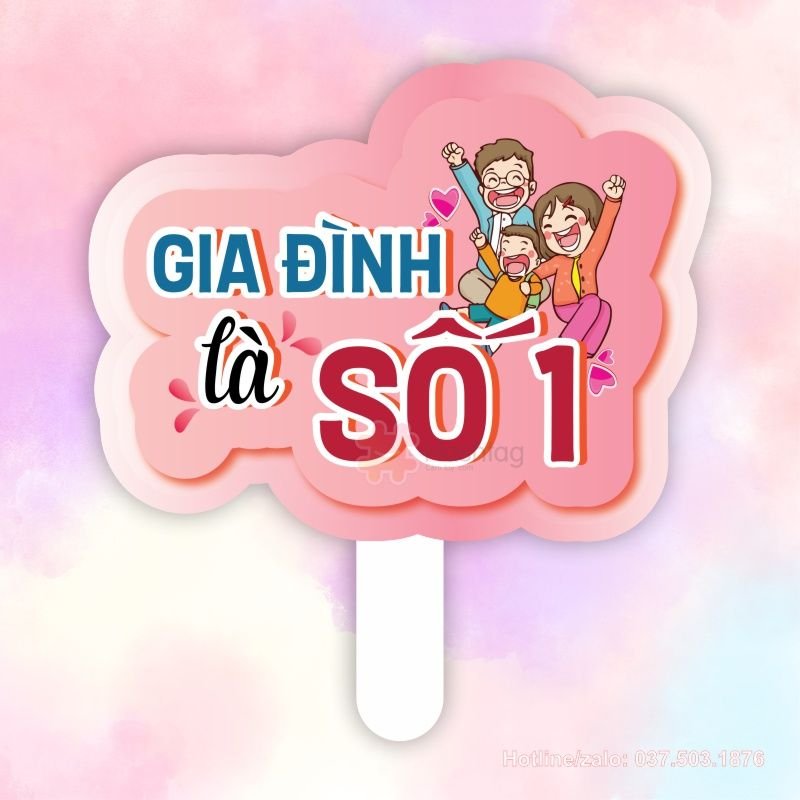 Hashtag cầm tay gia đình là số 1