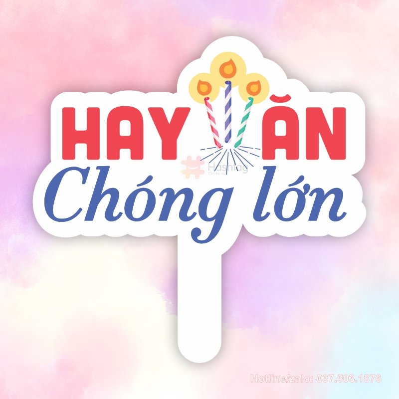 Hashtag hay ăn chóng lớn