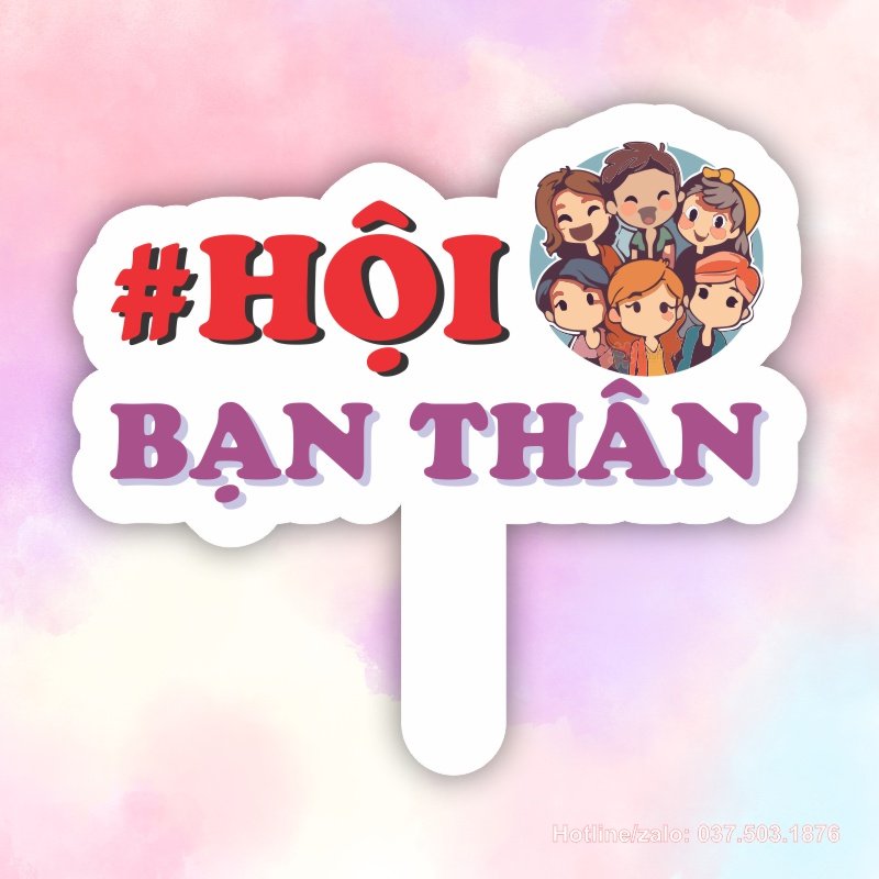 Hashtag cầm tay hội bạn thân