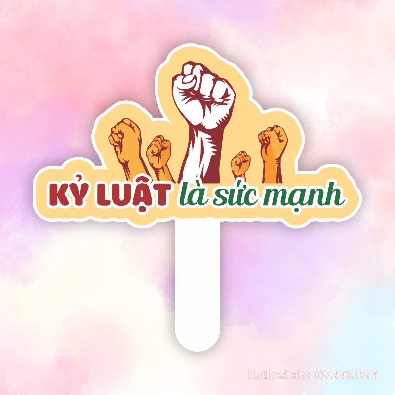 Hashtag kỷ luật là sức mạnh