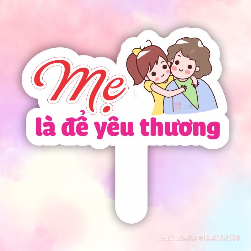 Hashtag cầm tay Mẹ là để yêu thương