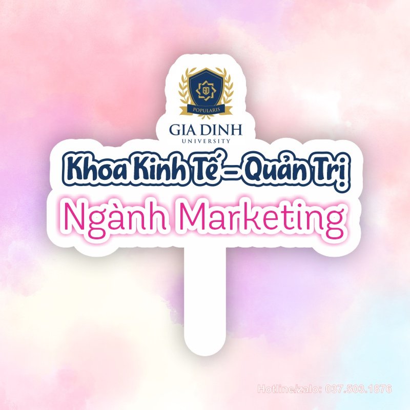 Hashtag cầm tay ngành marketing