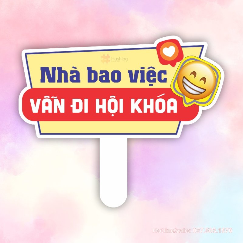 Hashtag cầm tay nhà bao việc vẫn đi hội khóa
