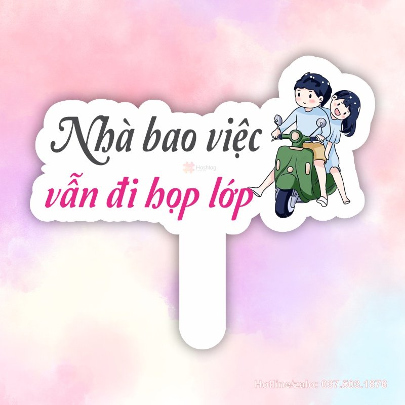 Hashtag cầm tay nhà bao việc vẫn đi họp lớp