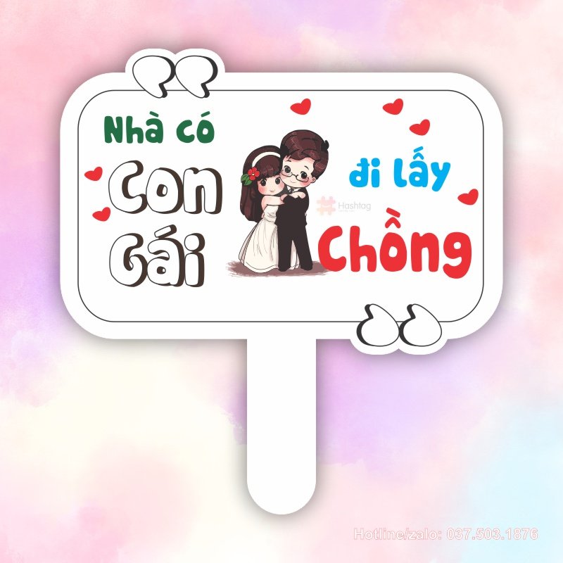 Hashtag cầm tay nhà có cô con gái đi lấy chồng