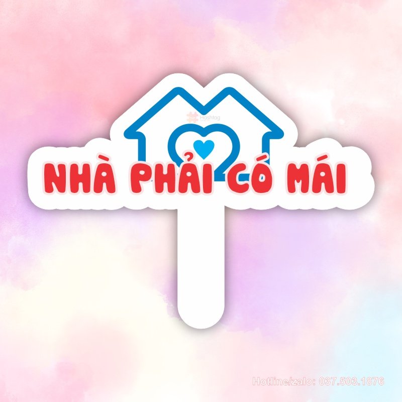 Hashtag cầm tay nhà phải có mái