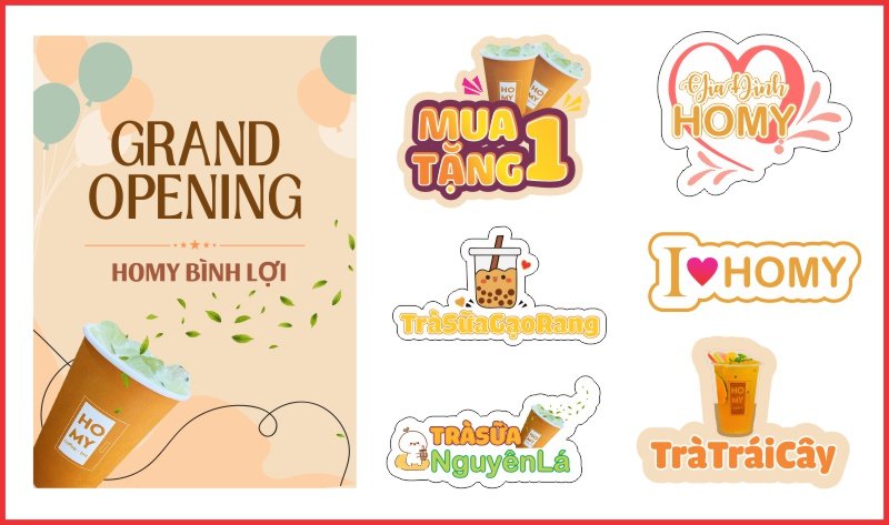 hashtag cam tay quan tra sua homy binh loi Hashtag cầm tay quán Trà sữa HOMY Bình Lợi