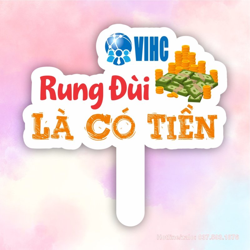 Hashtag cầm tay rung đùi là có tiền