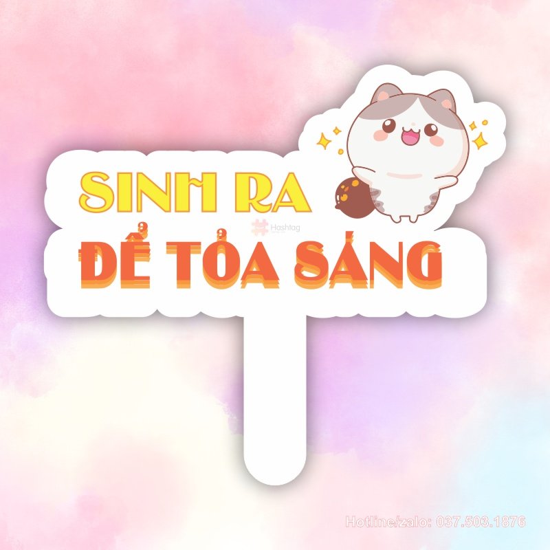 Hashtag cầm tay sinh ra để tỏa sáng