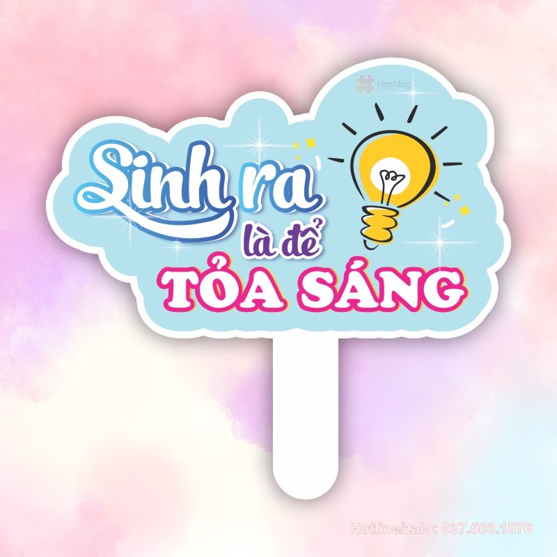 Hashtag cầm tay sinh ra là để tỏa sáng