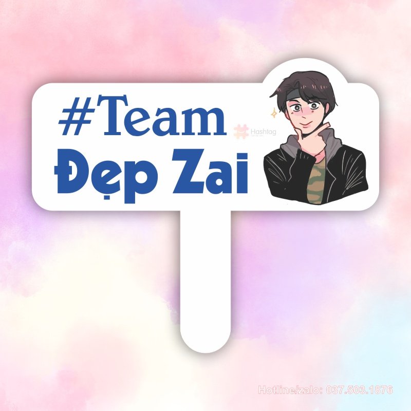 Hashtag cầm tay team đẹp zai