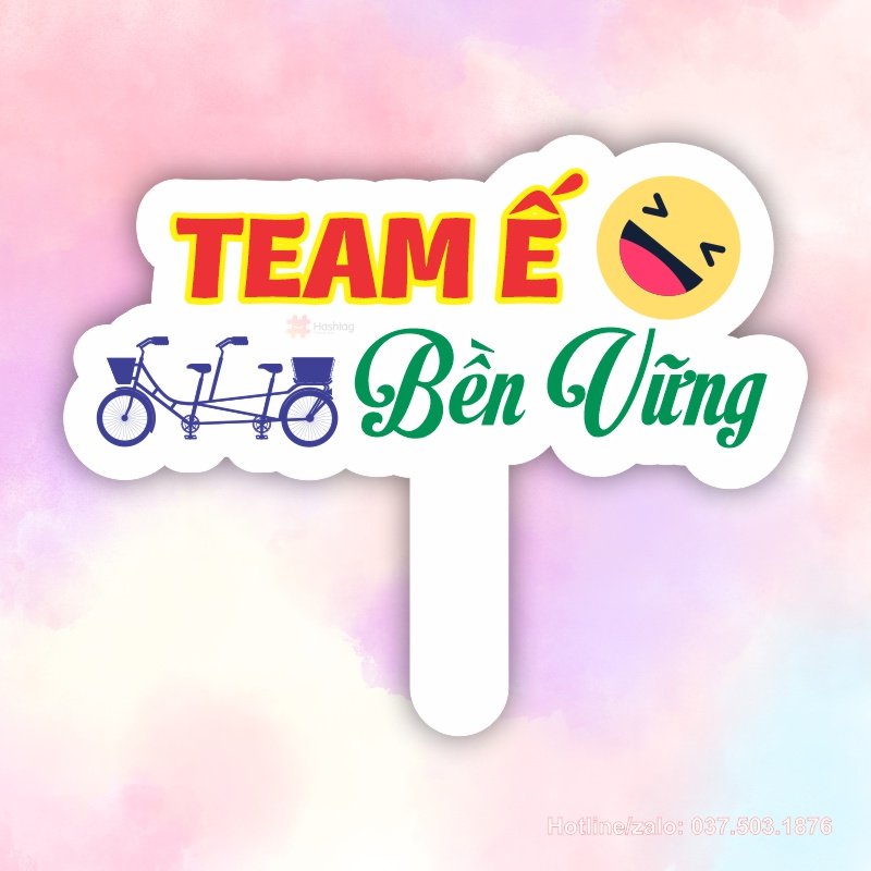Hashtag cầm tay team ế bền vững