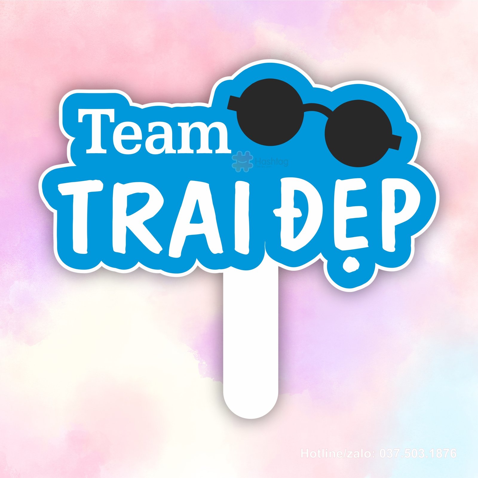 Hashtag cầm tay team trai đẹp