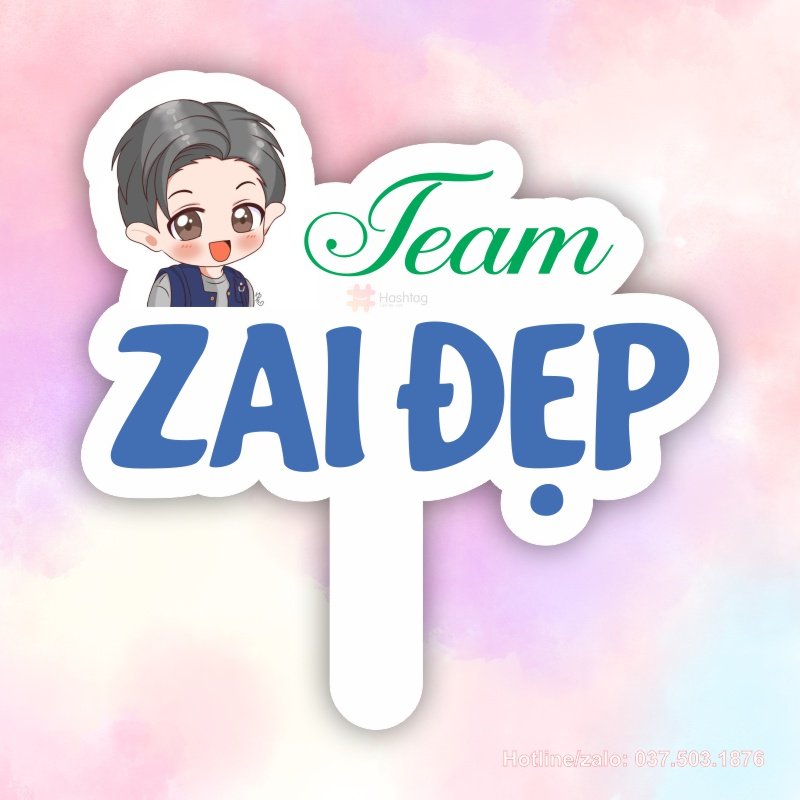 Hashtag cầm tay team zai đẹp