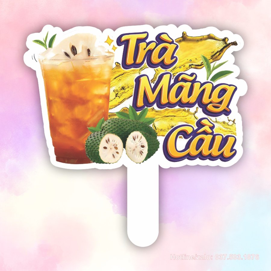 Hashtag cầm tay trà mãng cầu