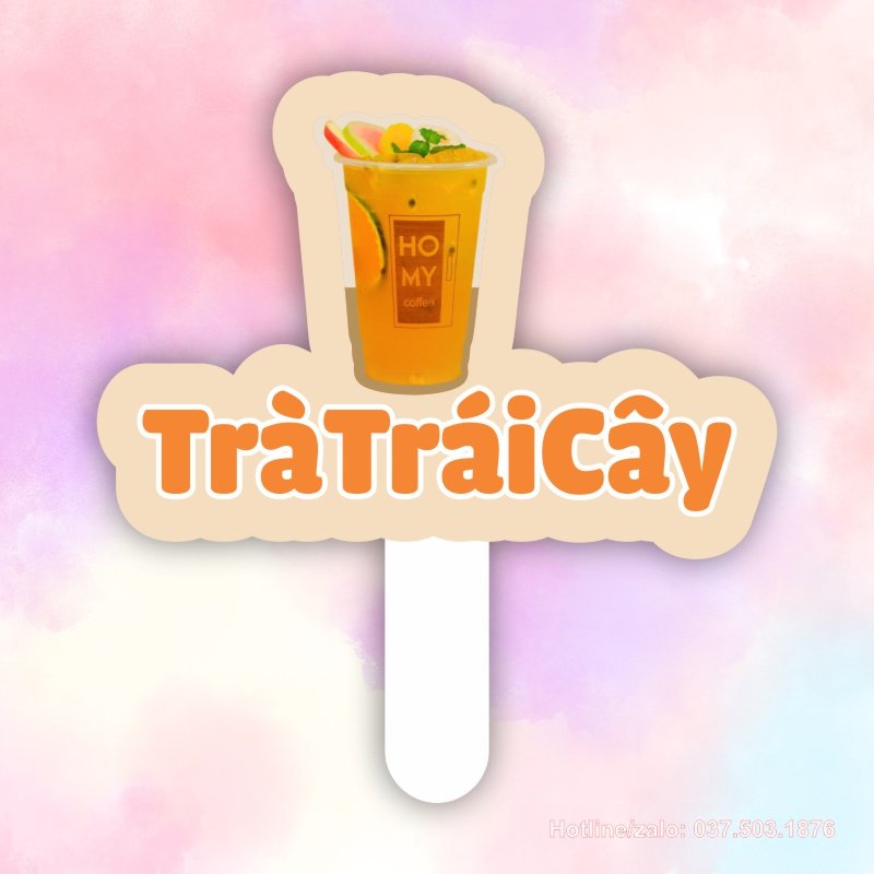 hashtag cam tay tra trai cay homy Hashtag cầm tay trà sữa trái cây Homy