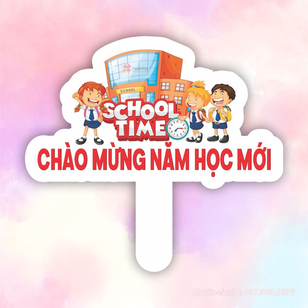 Hashtag chào mừng năm học mới