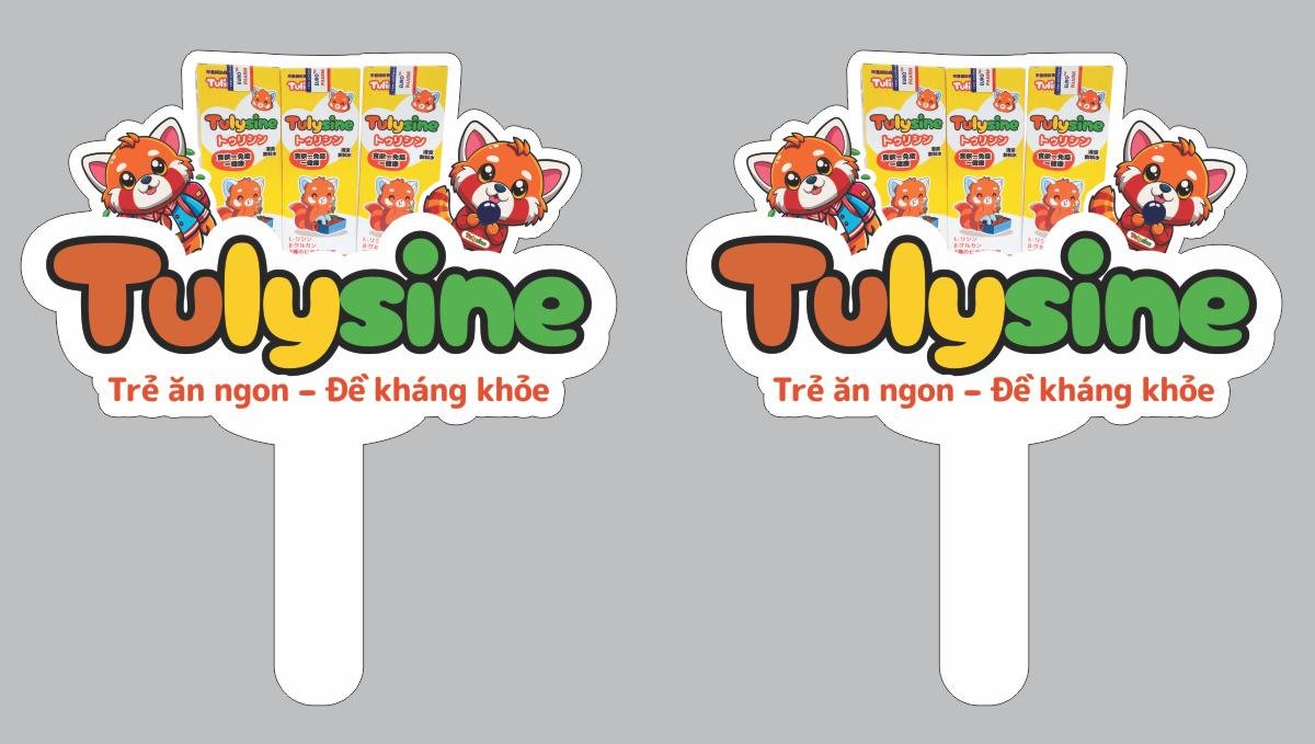 Hashtag cầm tay giới thiệu Siro ăn ngon Tulysine