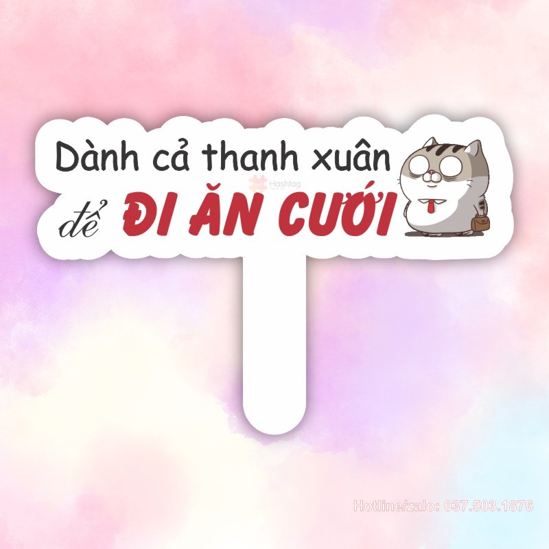 Hashtag dành cả thanh xuân đi ăn cưới