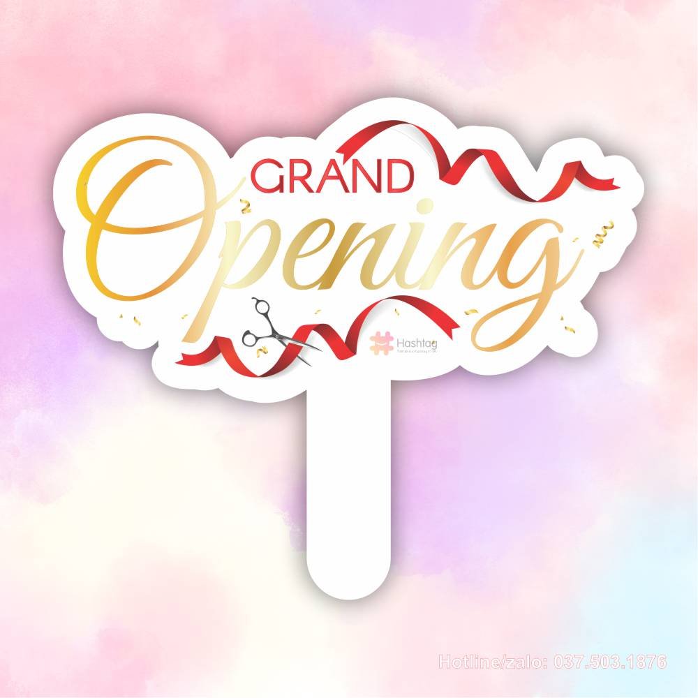 Hashtag Grand Opening