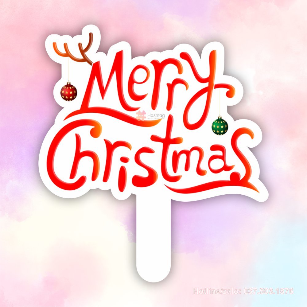 Hashtag merry christmas