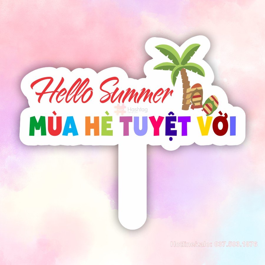 Hashtag mùa hè tuyệt vời