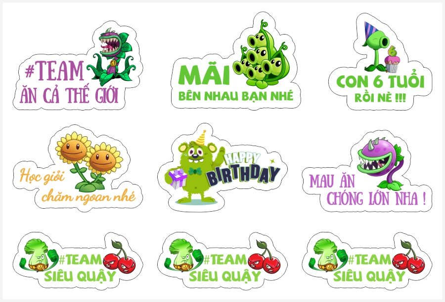 Hashtag sinh nhật cho bé